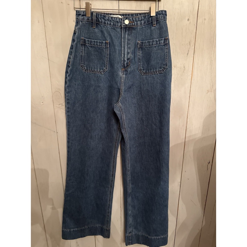 Showpo Vancouver Leg Jeans High Waisted Straight Women's 6 NWT 109$